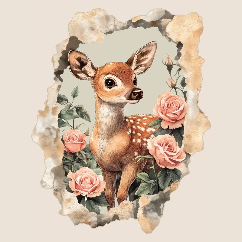 Faon de cerf