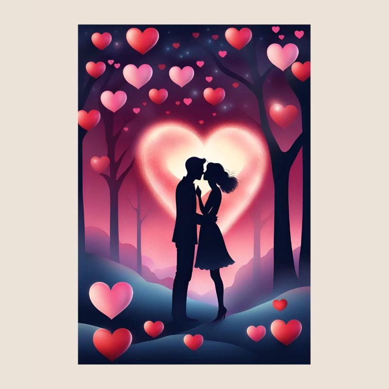 Baiser de la Saint-Valentin