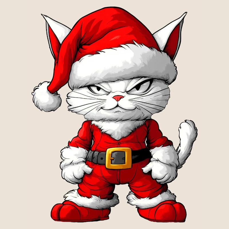 Chat de Noël
