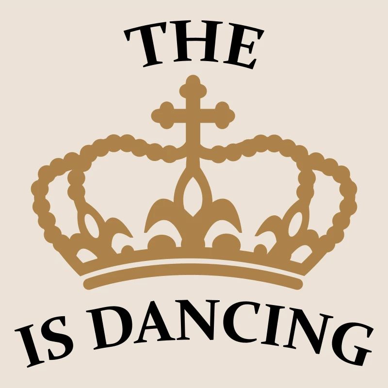 The king is dancing