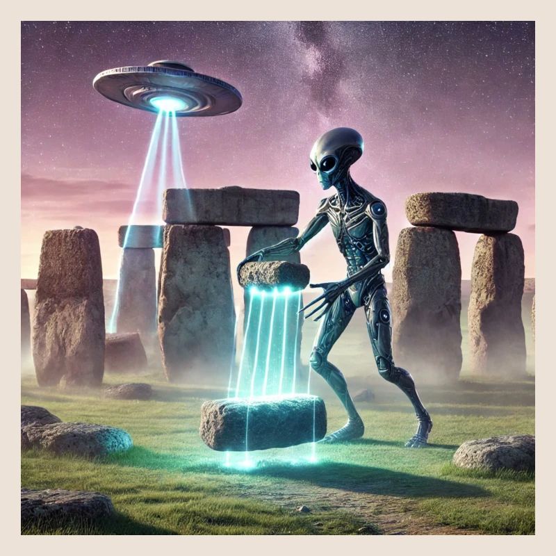 Alien construit Stonehenge