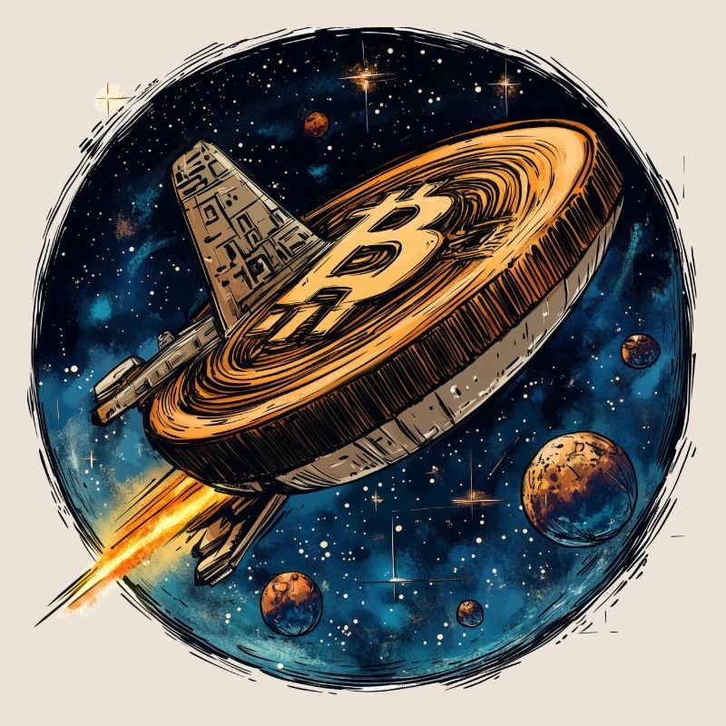 Bitcoin Rakete: Aufbruch ins Krypto-Universum!