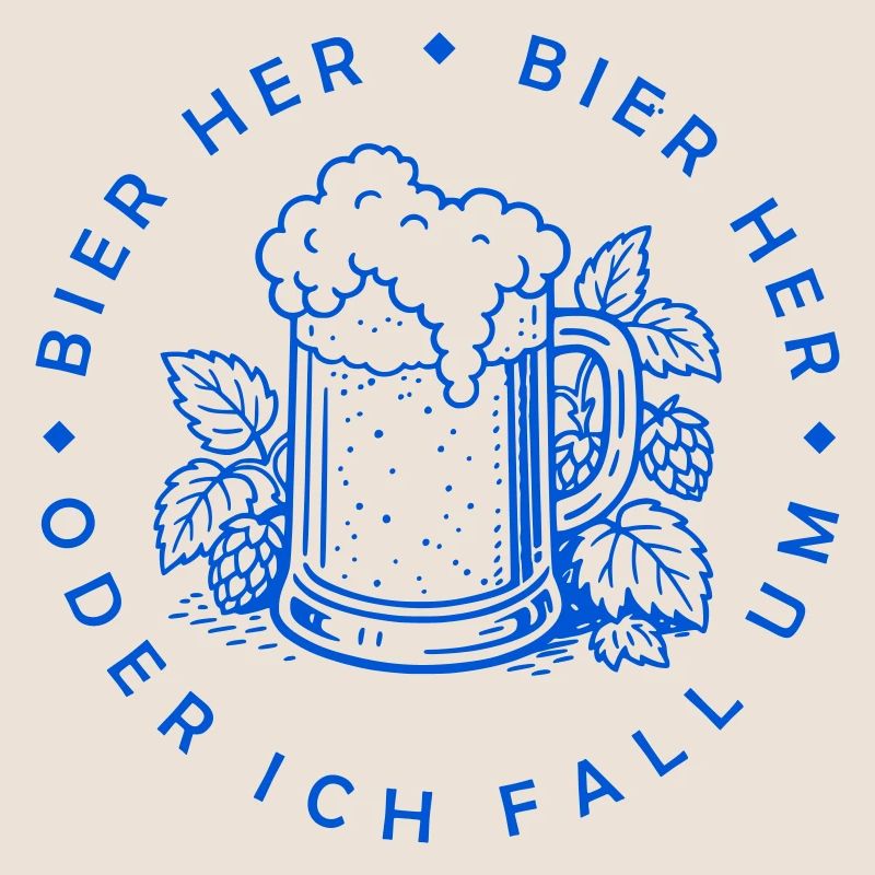 Bienen hier - Oder ich fall um!