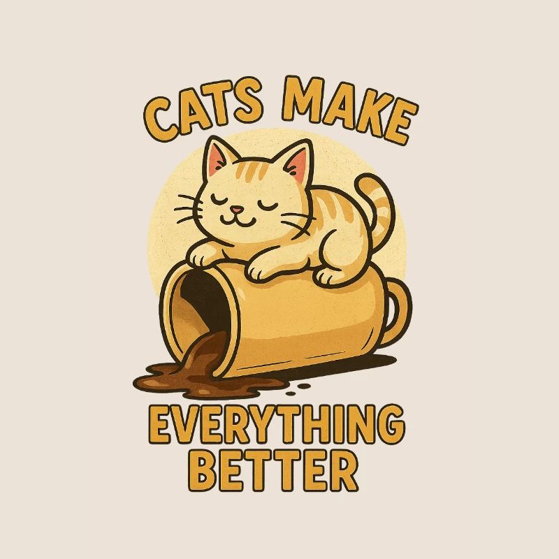 cats make everything better