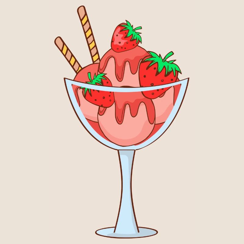 Eis Speiseeis Eiskrem Eiscreme Kugeleis Eisbecher