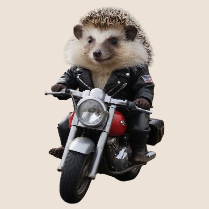 Biker hedgehog