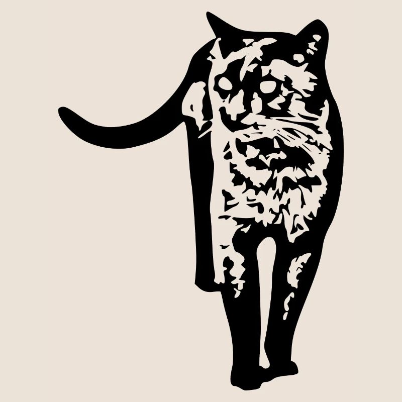 Chat noir Chat Chat Noir Chat Cadeau