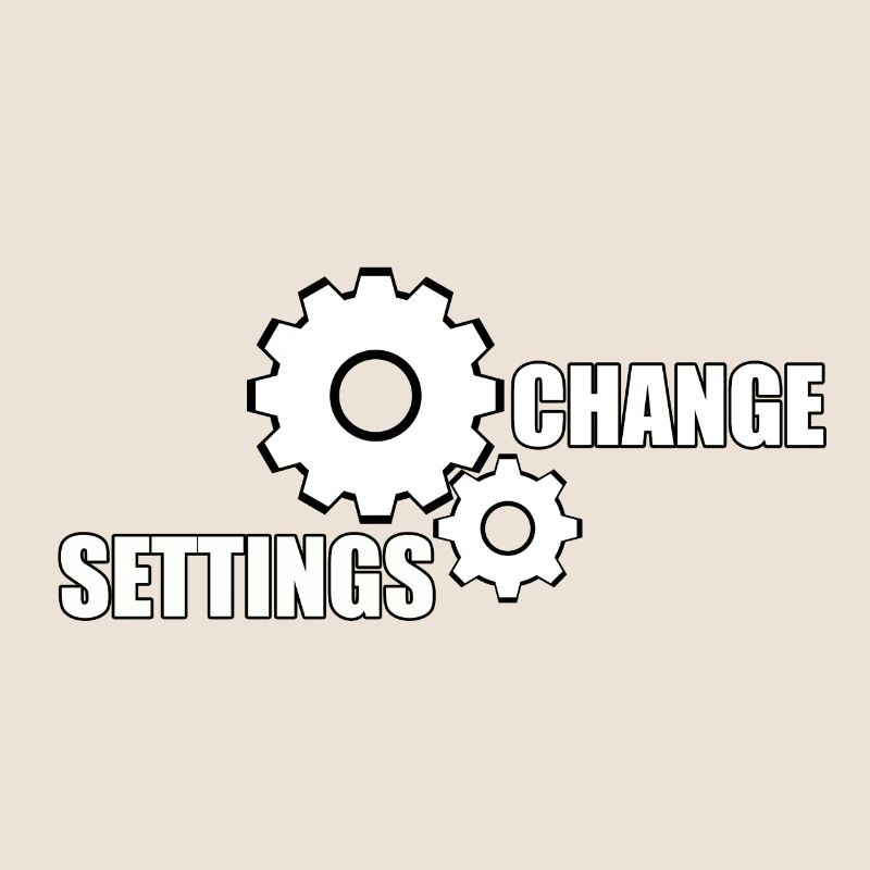 CHANGE SETTINGS