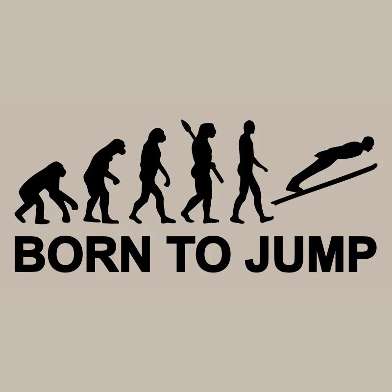 Evolution Ski-jumping
