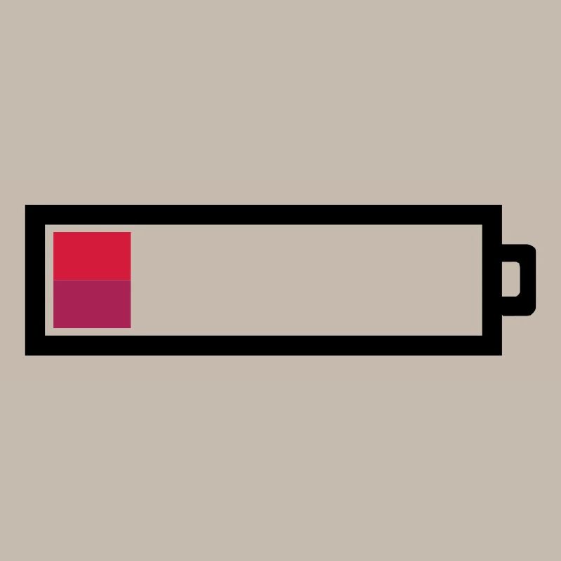 Leere Batterie