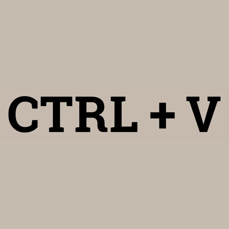 ctrl+v