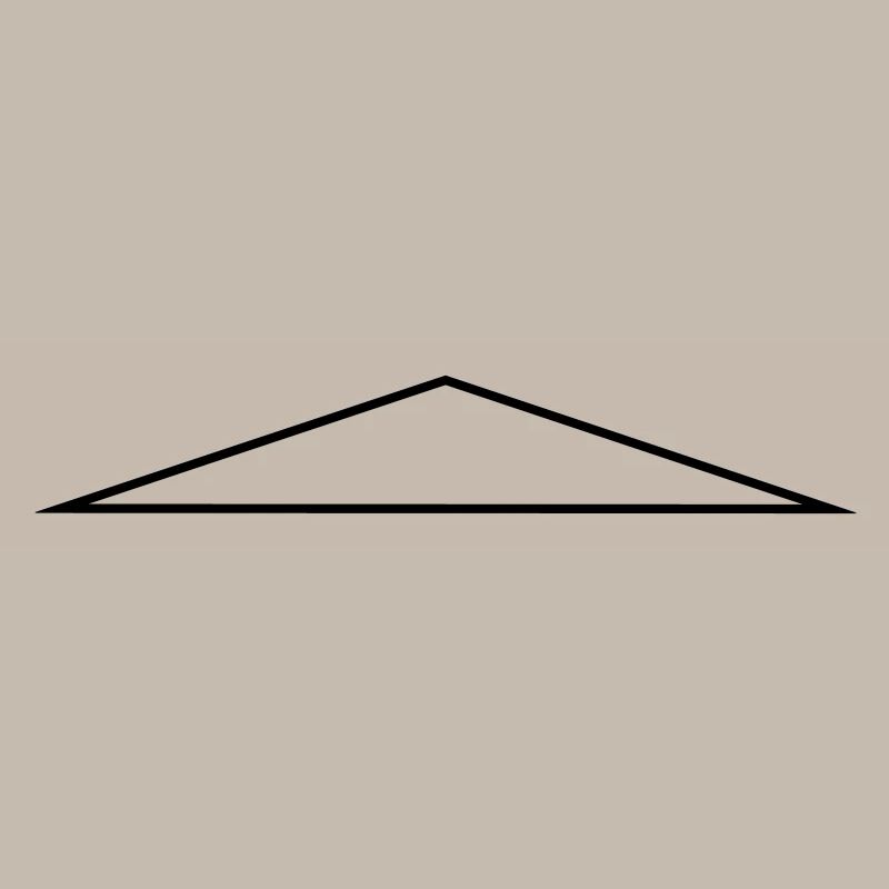 delta / / isosceles / / flat / / frame