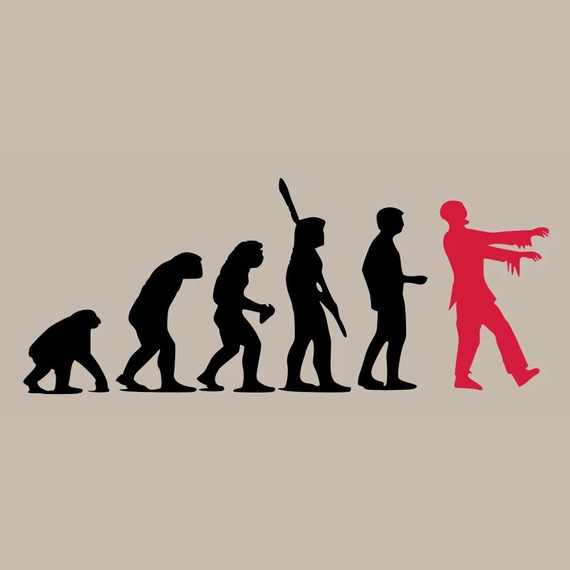 Zombie Evolution (zweifarbig)