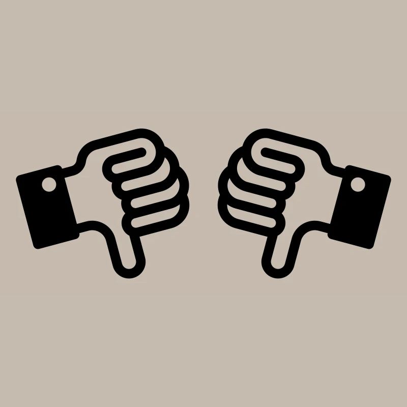 Thumbs down / pouces vers le bas (2)