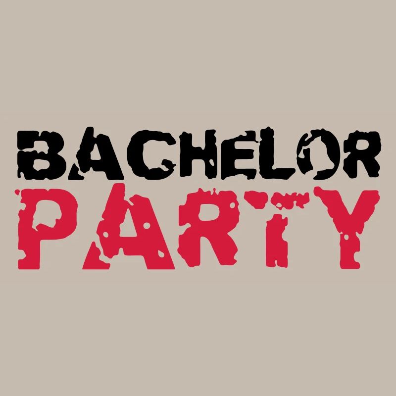 Bachelor Party Stempel Design