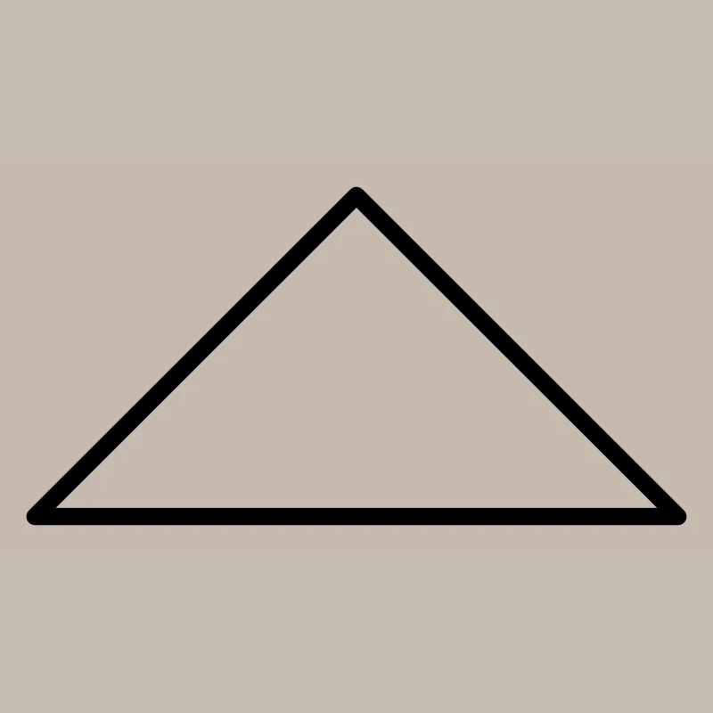 Math symbol - equilateral triangle