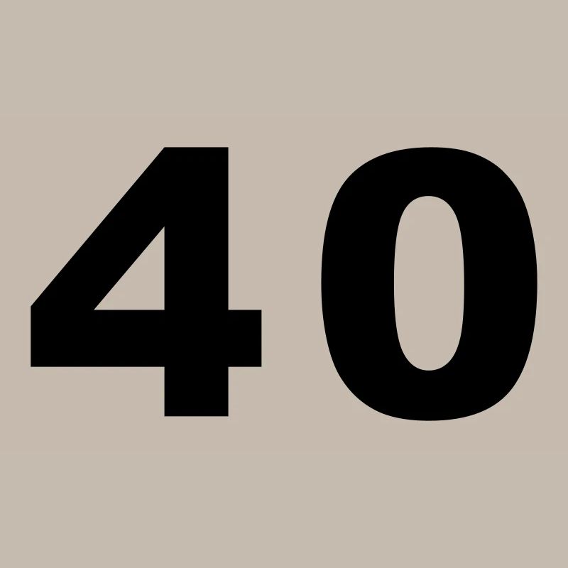 Nombre - 40 - quarante