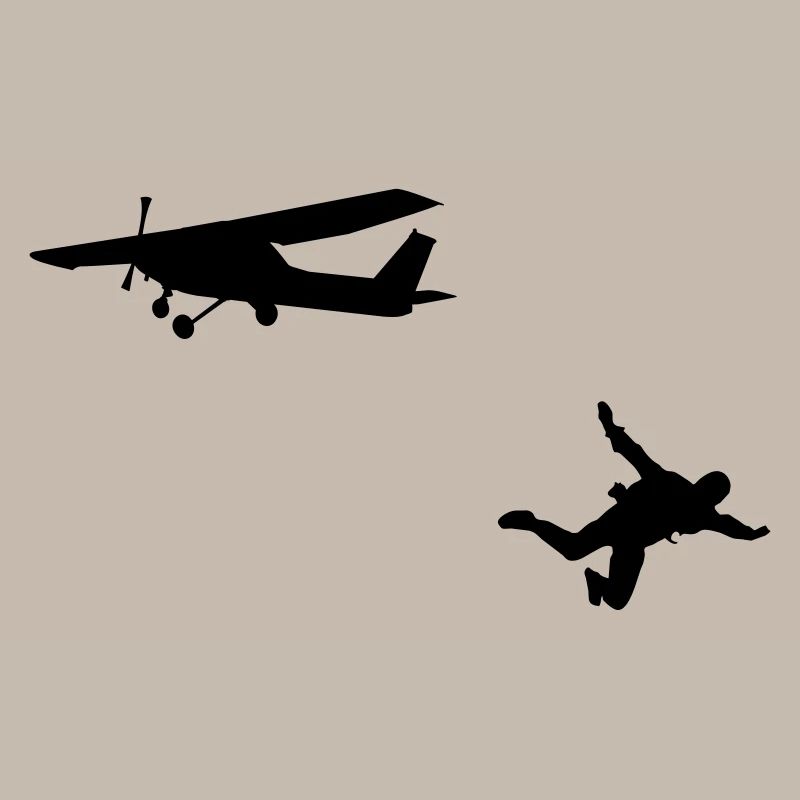 Fallschirmspringer Geschenk Skydive Fallschirm