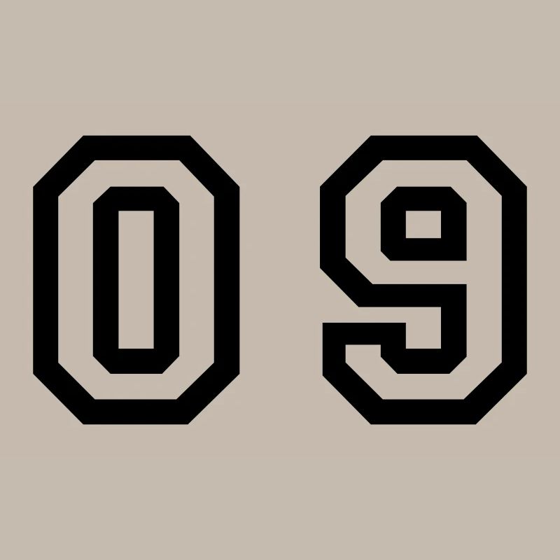 nombre - 09 - zéro neuf