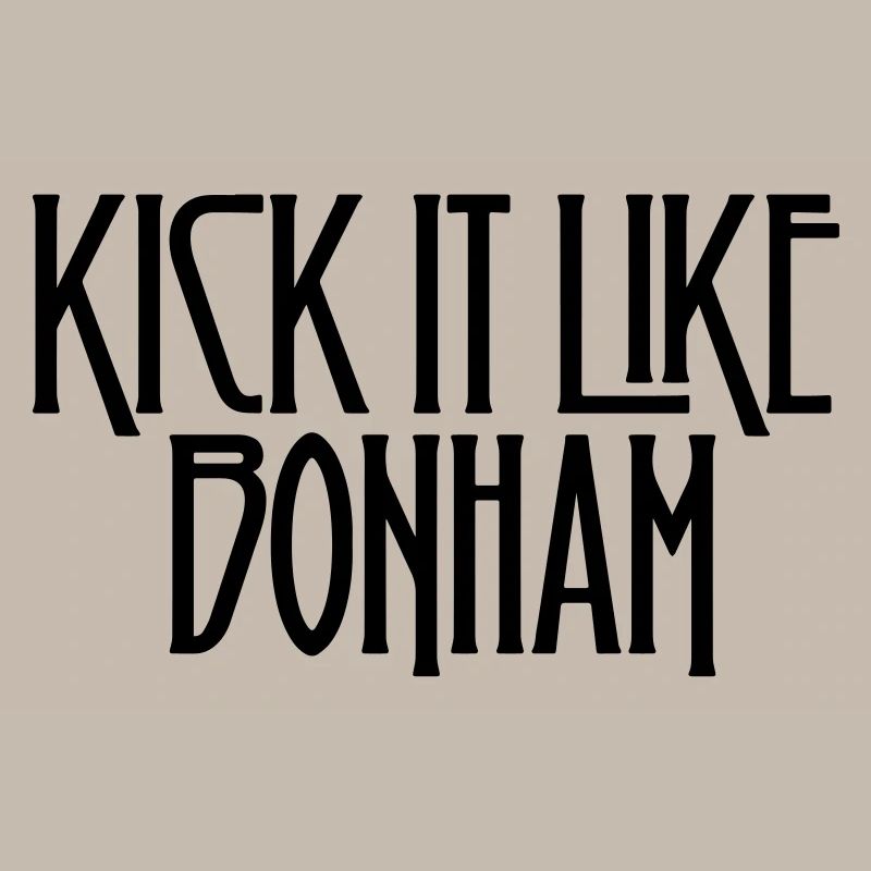 Coup de pied comme Bonham