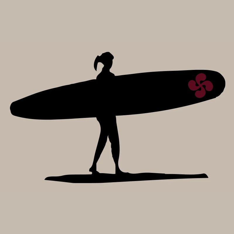 Surfeuse Croix Basque
