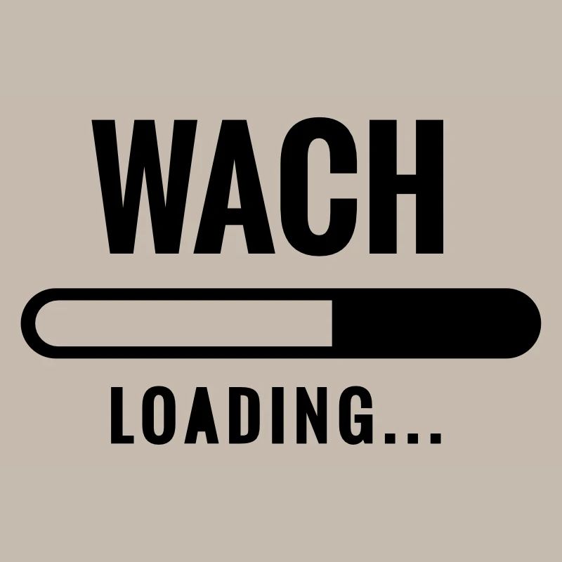 wach loading Morgenmuffel Status Kaffee