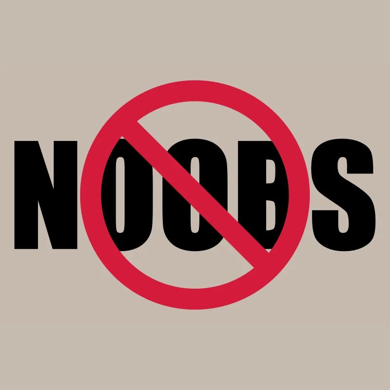 Aucun signe de noobs interdit