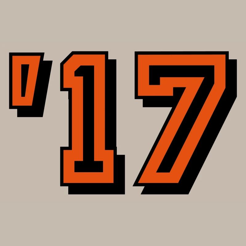 2017 ' 17 année 2017 - année 2017
