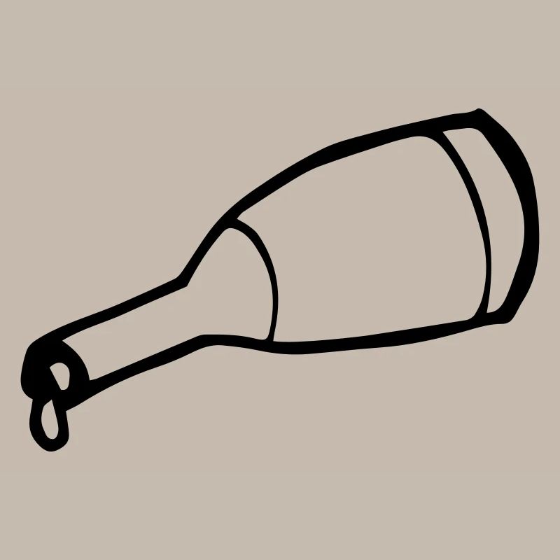 Flasche, ausgießen, Wein einschenken