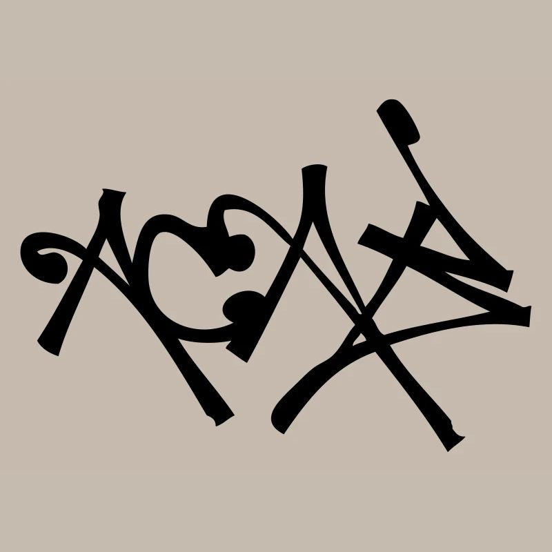 ACAB Graffiti Tag Style