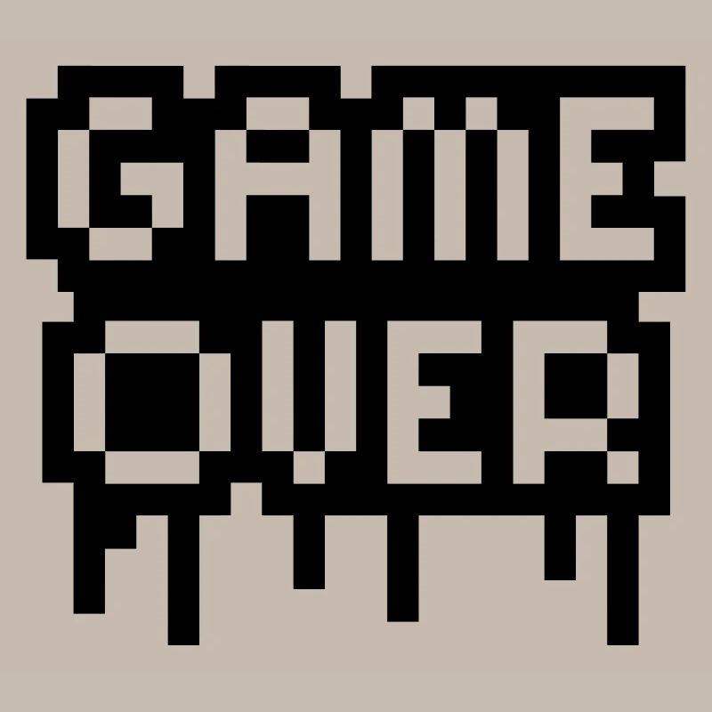 Game Over Stamp