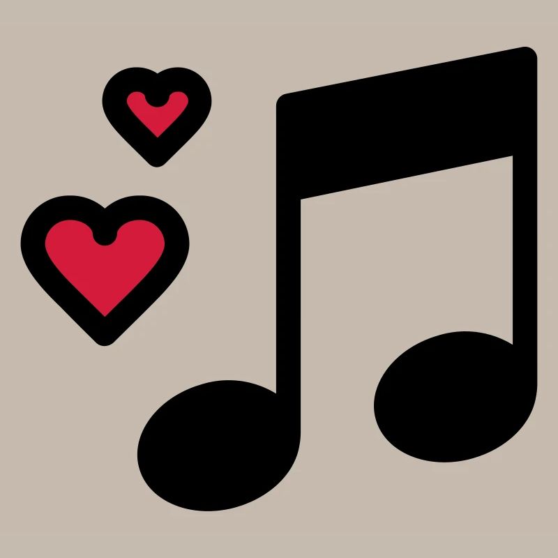Note de musique romantique