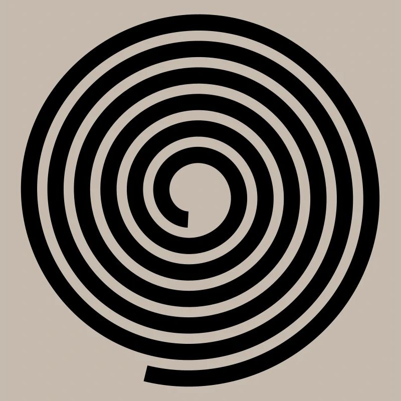 Spirals pattern vector template