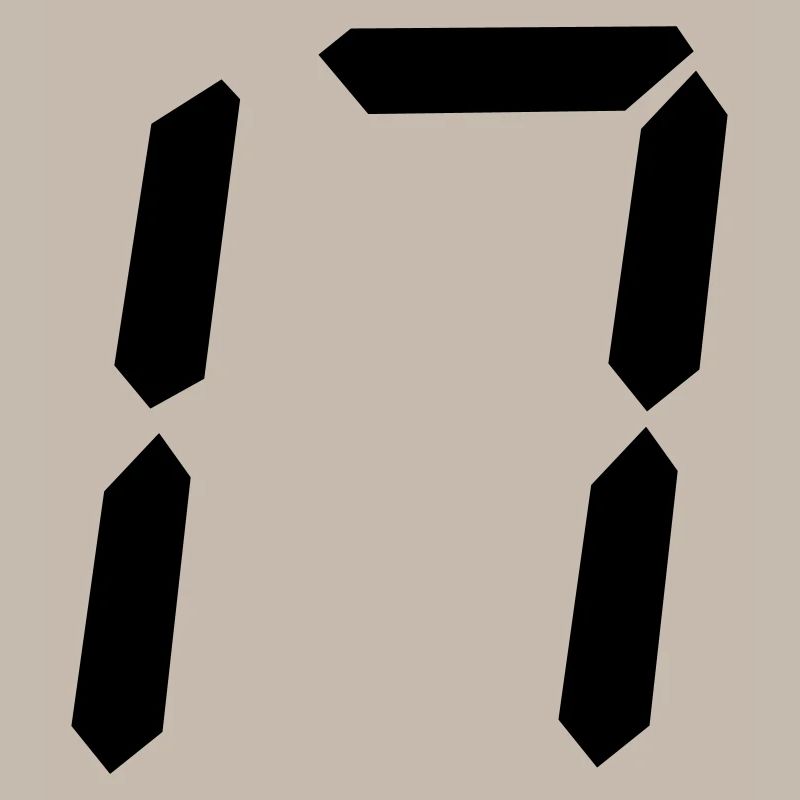 Numéro numérique 17