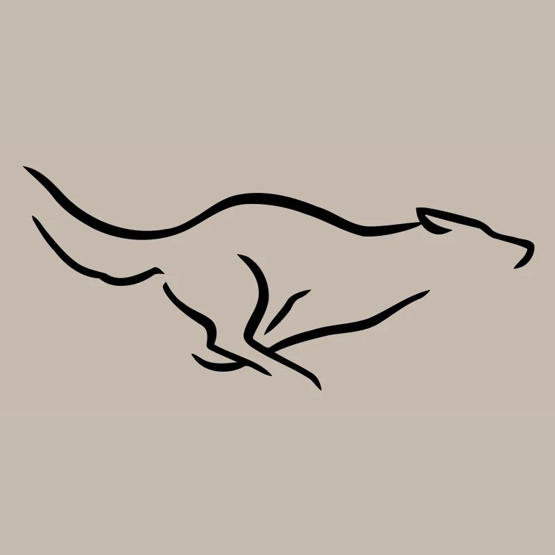 Runing Wolf