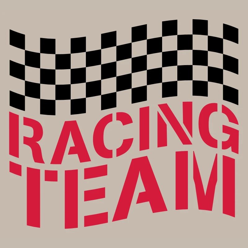 Conception de drapeau Racing Team