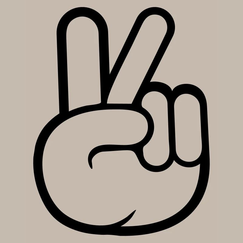 Peace Zeichen Hand Frieden Cool
