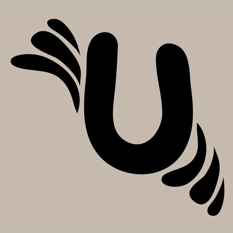 Buchstabe U & Muster