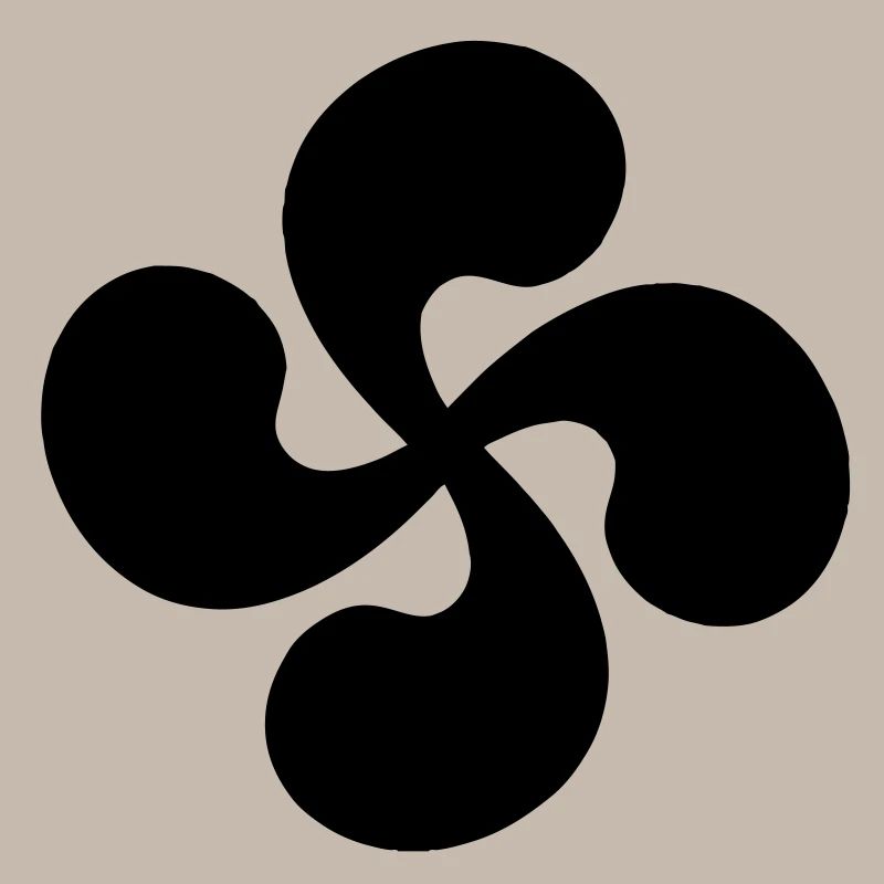 Croix Basque seul Noire