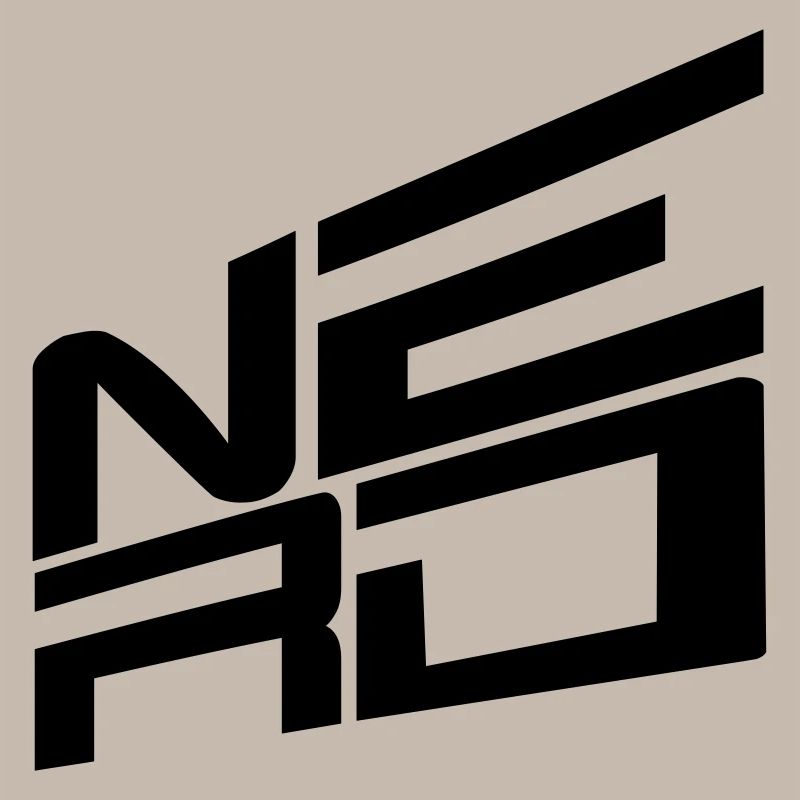 logo nerd text geek smart freak smart cool
