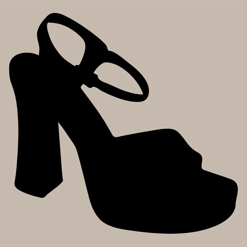Vector highheels Silhouette