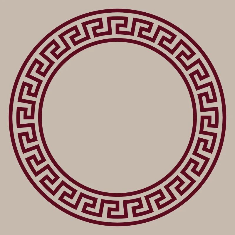 meander circle / Meander Kreis (A, 1c)