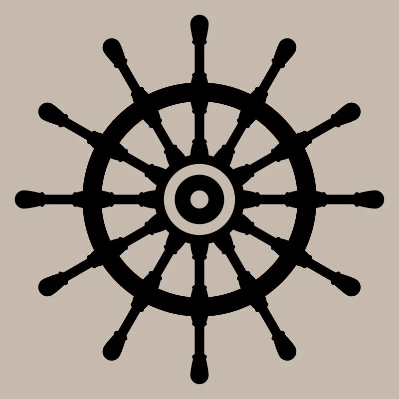 Ship Steering Wheel