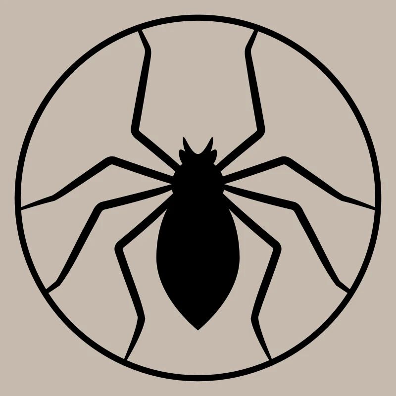 Circle Spider Logo Design
