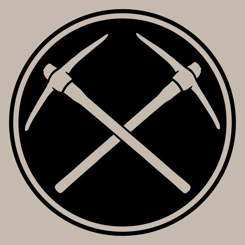 design circle stamp button round 2 cross logo pick