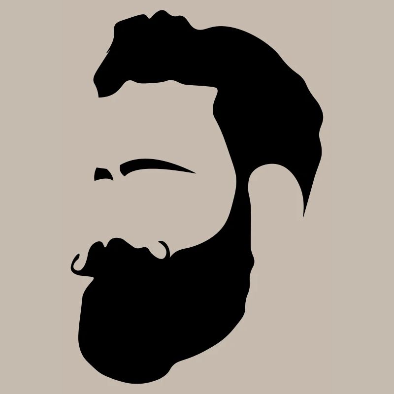 Mann mit Bart