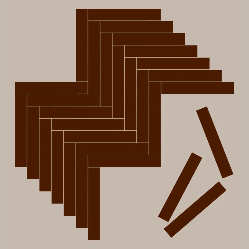 à chevrons parquet