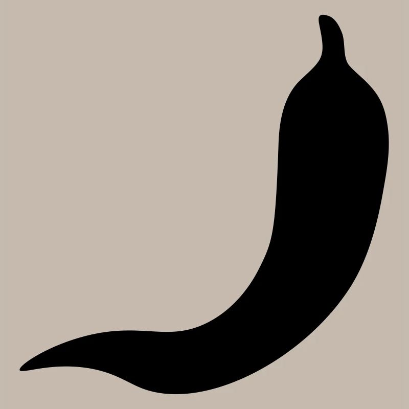 Chilli vector outline