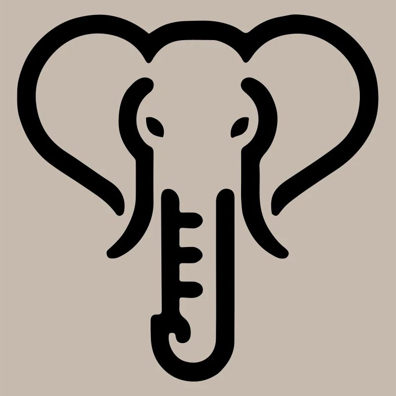 Elefant Illustration Geschenkidee