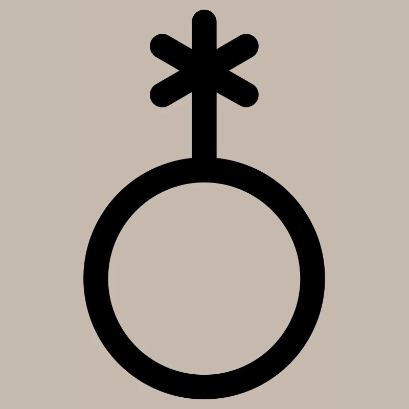 Genderqueer icon, non-binary